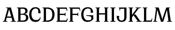 Cirka 5 Font UPPERCASE