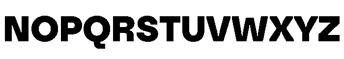 Citerne Black Font UPPERCASE