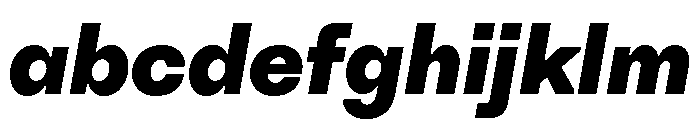 Citerne BlackItalic FONT