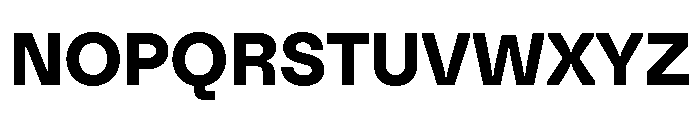Citerne Bold Font UPPERCASE
