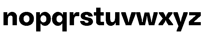 Citerne Bold Font LOWERCASE