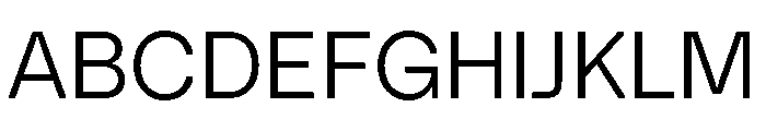 Citerne Light Font UPPERCASE