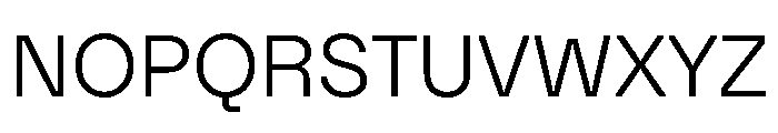 Citerne Light Font UPPERCASE
