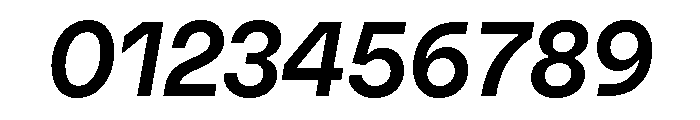 Citerne MediumItalic Font OTHER CHARS