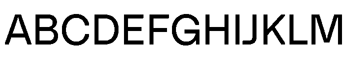 Citerne Regular Font UPPERCASE