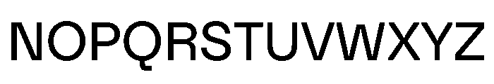 Citerne Regular Font UPPERCASE