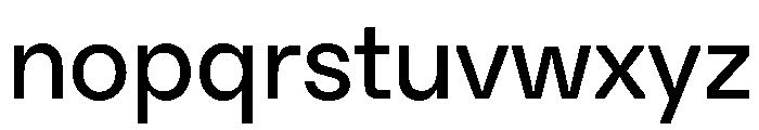 Citerne Regular Font LOWERCASE