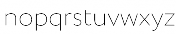 Circe Rounded Extra Light Font LOWERCASE