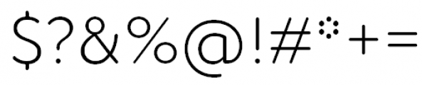 Circe Rounded Light Font OTHER CHARS