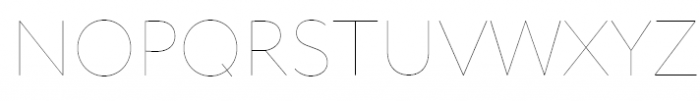Circe Rounded Thin Font UPPERCASE