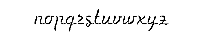 Cigno Light Font LOWERCASE