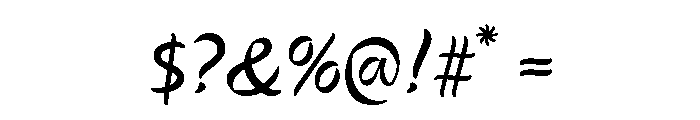 Cigno Regular Font OTHER CHARS