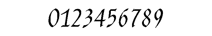 Cilati Regular Font OTHER CHARS