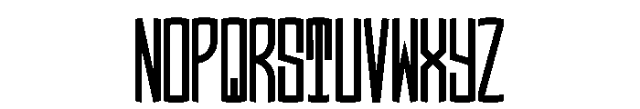 Circle Monogram Middle Font LOWERCASE