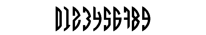 Circle Monogram Right Font OTHER CHARS