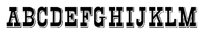 Circus Regular Font UPPERCASE