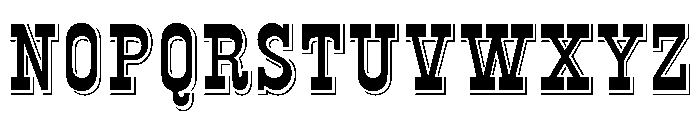 Circus Regular Font UPPERCASE