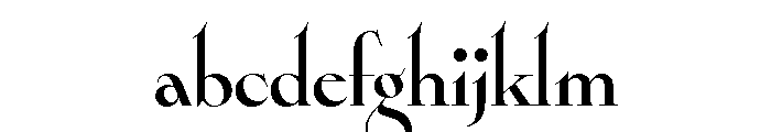 Cisne Short Bold FONT