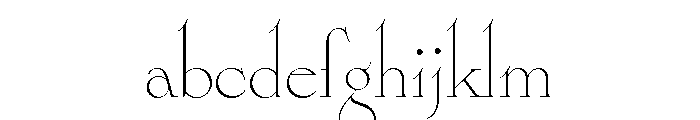 Cisne Short Light FONT