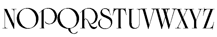 Cisne Tall Medium Font UPPERCASE
