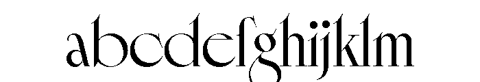 Cisne Tall Medium FONT