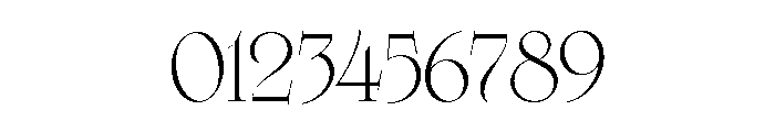 Cisne Tall Regular Font OTHER CHARS