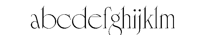 Cisne Tall Regular FONT