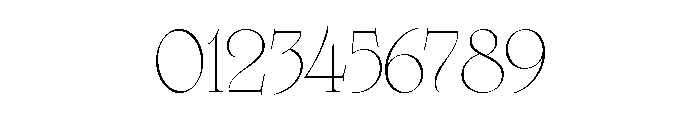 Cisne Tall Thin Font OTHER CHARS