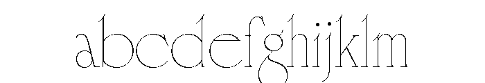 Cisne Tall Thin FONT