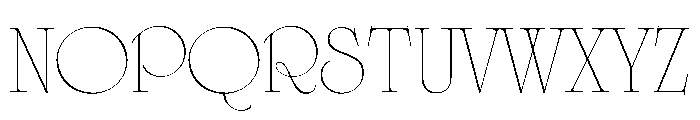Cisne Font UPPERCASE