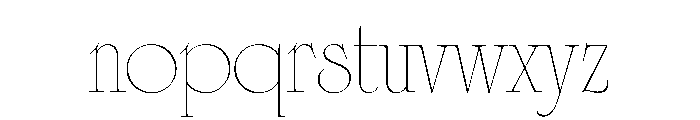 Cisne Font LOWERCASE