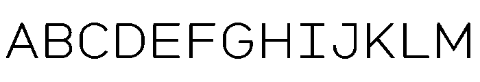 Citrine Regular Font UPPERCASE