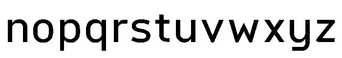 Citrine Semi Bold Font LOWERCASE