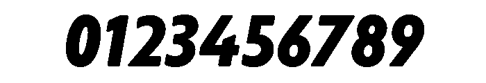 Citron Grotesque Black Italic Font OTHER CHARS