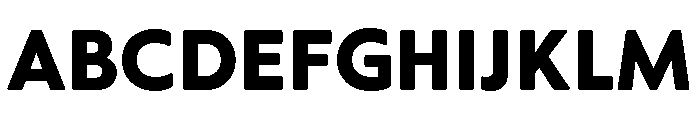 Citron Grotesque Black Font UPPERCASE