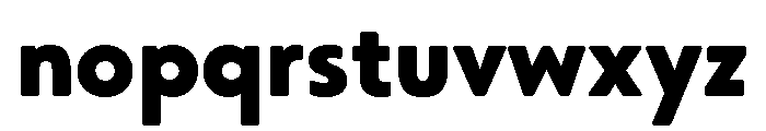 Citron Grotesque Black Font LOWERCASE