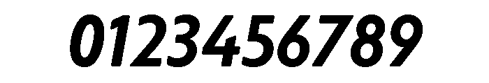 Citron Grotesque Bold Italic Font OTHER CHARS