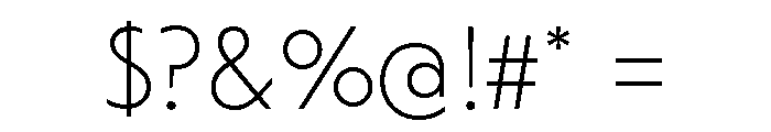 Citron Grotesque Extra Light Font OTHER CHARS