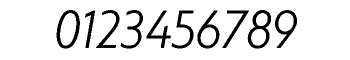 Citron Grotesque Light Italic Font OTHER CHARS