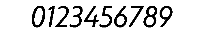 Citron Grotesque Regular Italic Font OTHER CHARS