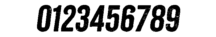 Citrus Gothic Regular Italic Font OTHER CHARS
