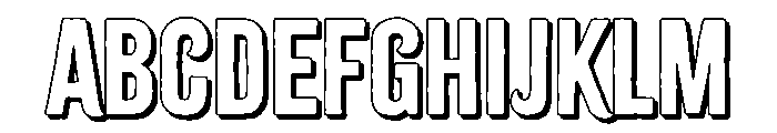 Citrus Gothic Shadow Regular FONT