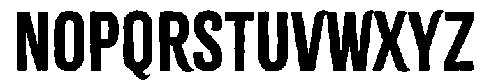 Citrus Gothic Solid Regular Font UPPERCASE
