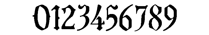 Civilité No. 30 Font OTHER CHARS