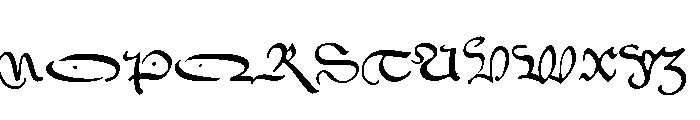 Civilité No. 8 Font UPPERCASE