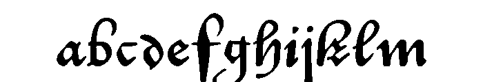 Civilité No. 8 FONT