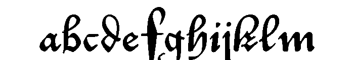 Civilité No. 9 FONT