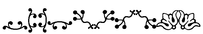 Civilité Titling Font OTHER CHARS