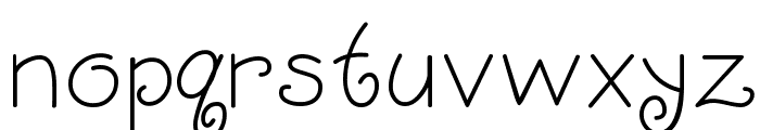 CK Curly Font LOWERCASE