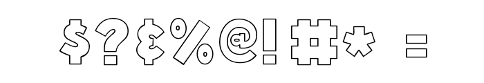 CK Single Serif Font OTHER CHARS